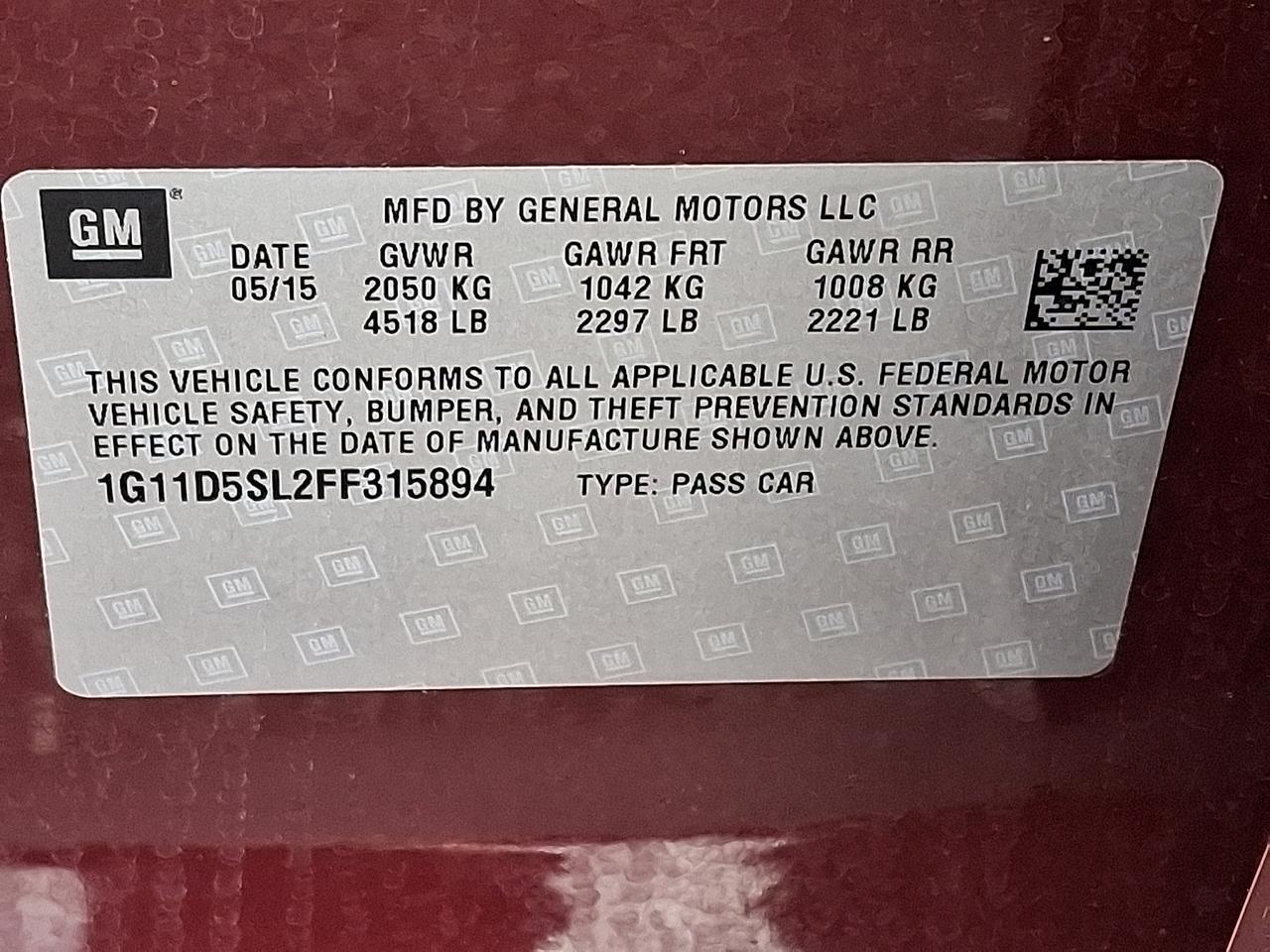 2015 Chevrolet Malibu 2LT Allentown PA