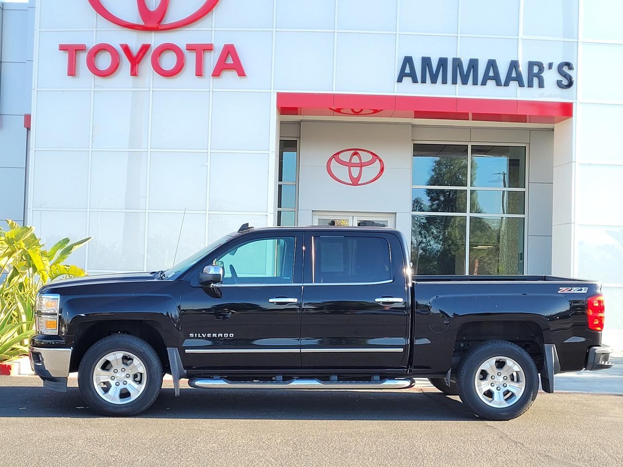 2015 Chevrolet SILVERADO 1500 LTZ Z71 CREW CAB 4WD Vacaville CA