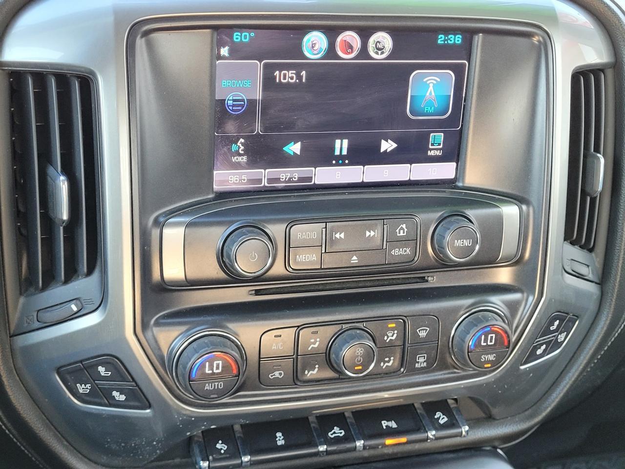 2015 Chevrolet SILVERADO 1500 LTZ Z71 CREW CAB 4WD Vacaville CA