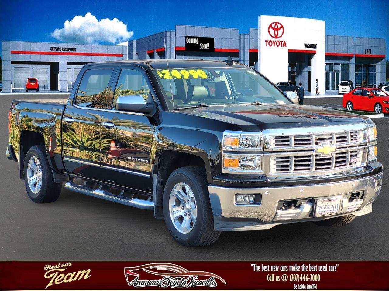 2015 Chevrolet SILVERADO 1500 LTZ Z71 CREW CAB 4WD