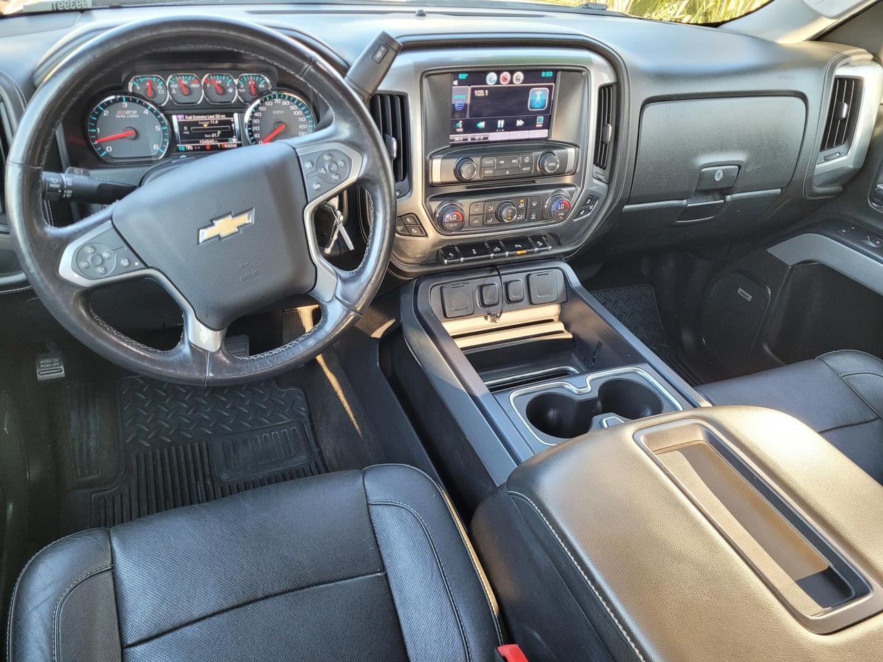 2015 Chevrolet SILVERADO 1500 LTZ Z71 CREW CAB 4WD Vacaville CA
