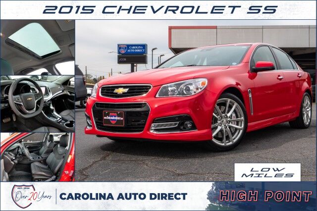 2015 Chevrolet SS / 6.2L V8 / Sunroof / Heated & Cooled Seats!