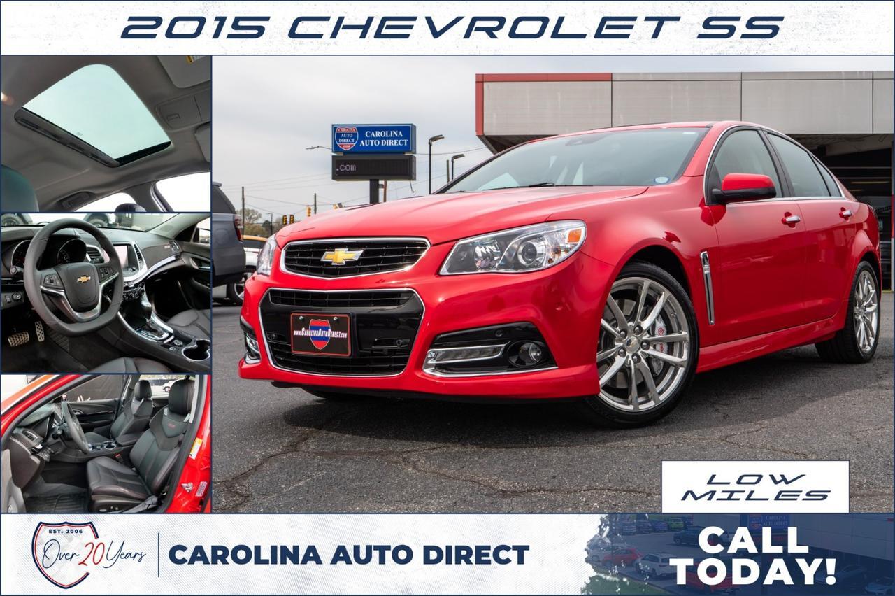 2015 Chevrolet SS / 6.2L V8 / Sunroof / Heated & Cooled Seats!