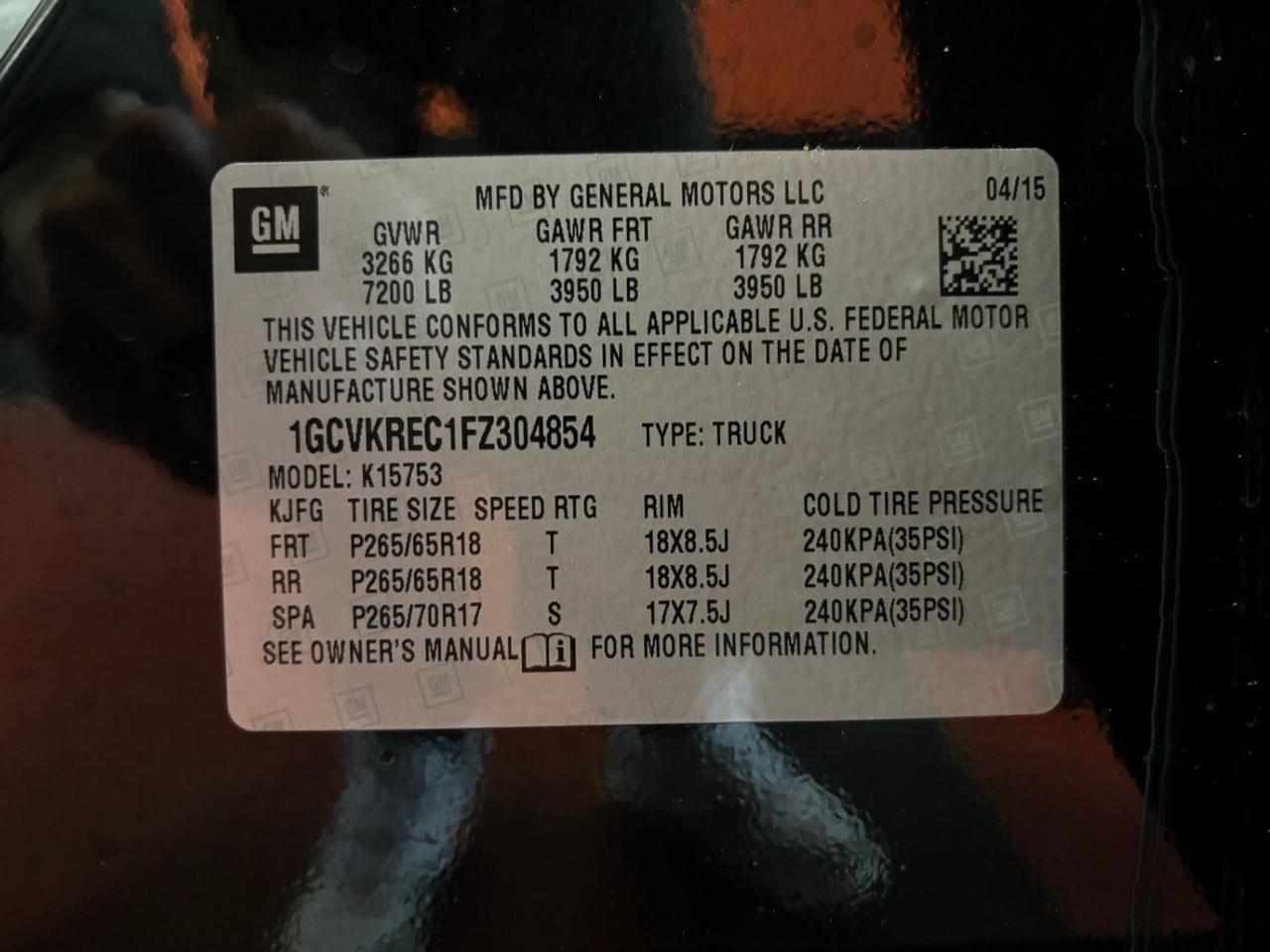 2015 Chevrolet Silverado 1500 2LT Franklin OH