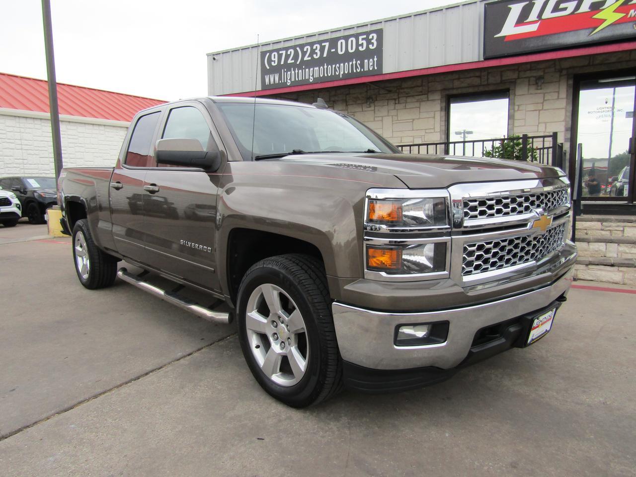2015 Chevrolet Silverado 1500 4WD Double Cab 143.5 LT w/1LT Grand Prairie TX