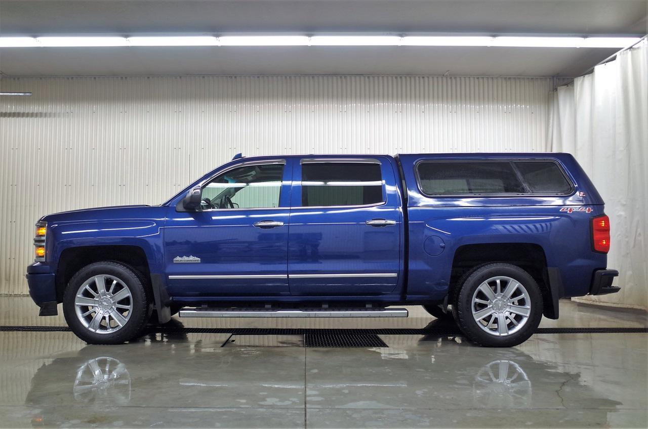 2015 Chevrolet Silverado 1500 4x4 Crew Cab High Country Leather Roof Nav Red Deer AB