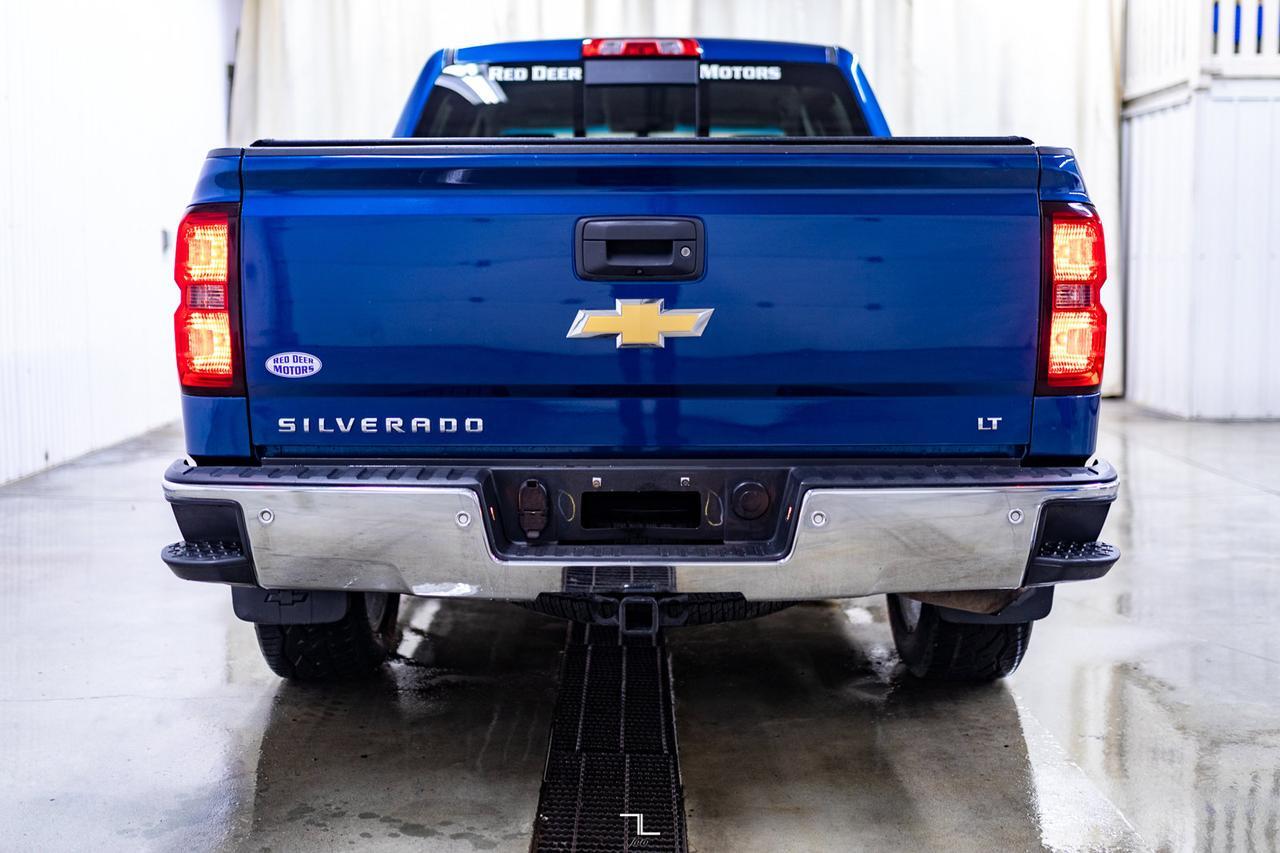 2015 Chevrolet Silverado 1500 4x4 Crew Cab LT True North BCam Heated Seats Red Deer AB