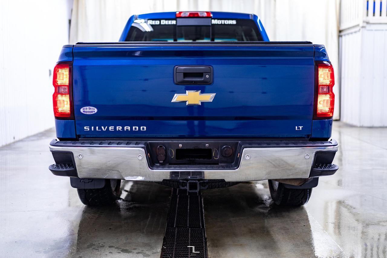 2015 Chevrolet Silverado 1500 4x4 Crew Cab LT True North BCam Heated Seats Red Deer AB