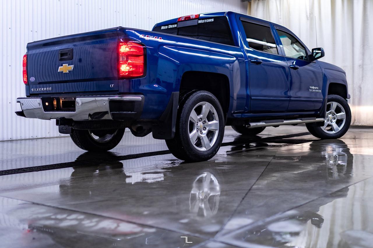 2015 Chevrolet Silverado 1500 4x4 Crew Cab LT True North BCam Heated Seats Red Deer AB