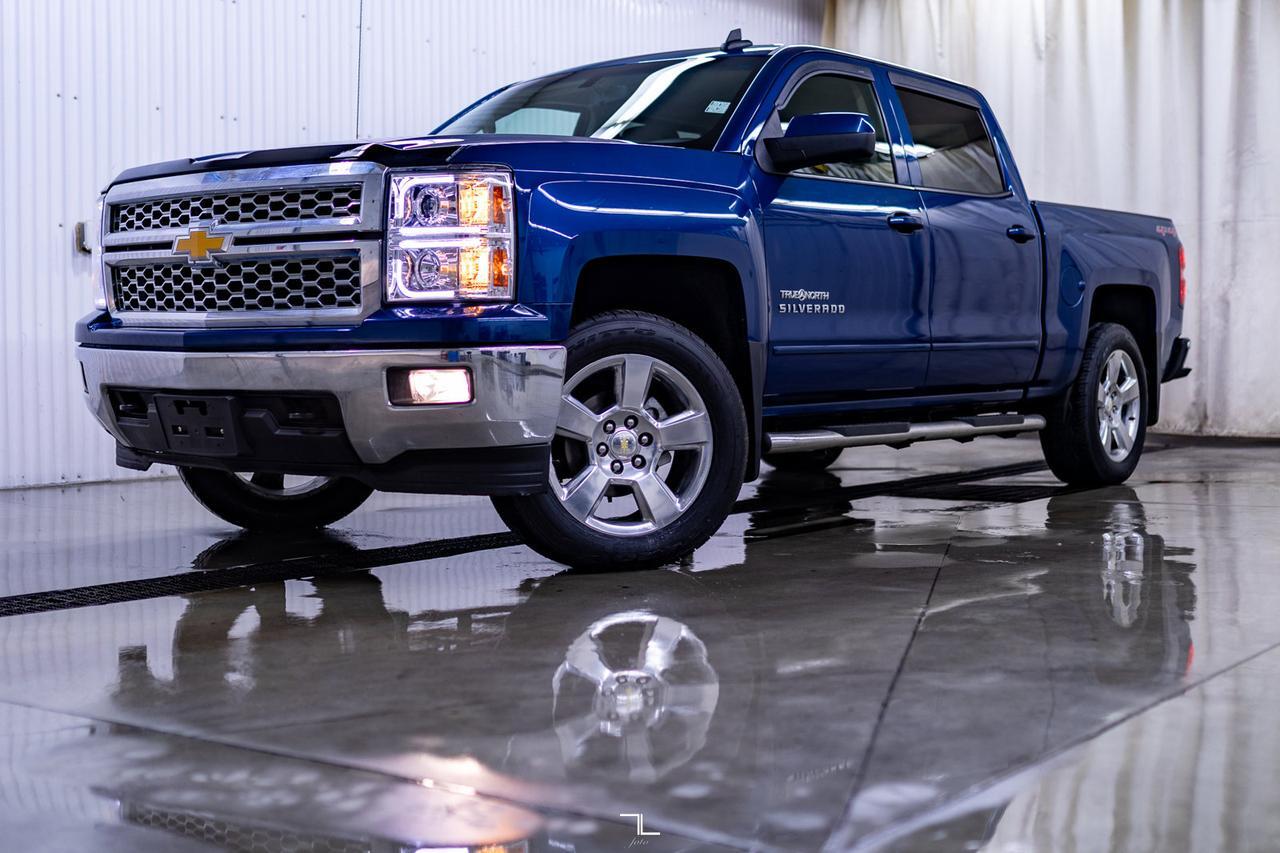2015 Chevrolet Silverado 1500 4x4 Crew Cab LT True North BCam Heated Seats Red Deer AB