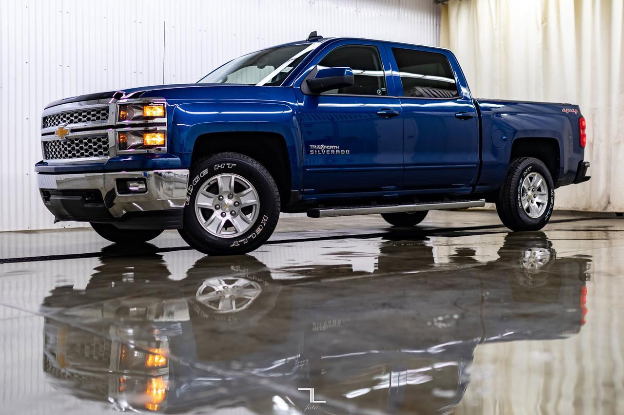 2015 Chevrolet Silverado 1500 4x4 Crew Cab LT True North BCam Heated Seats Red Deer AB