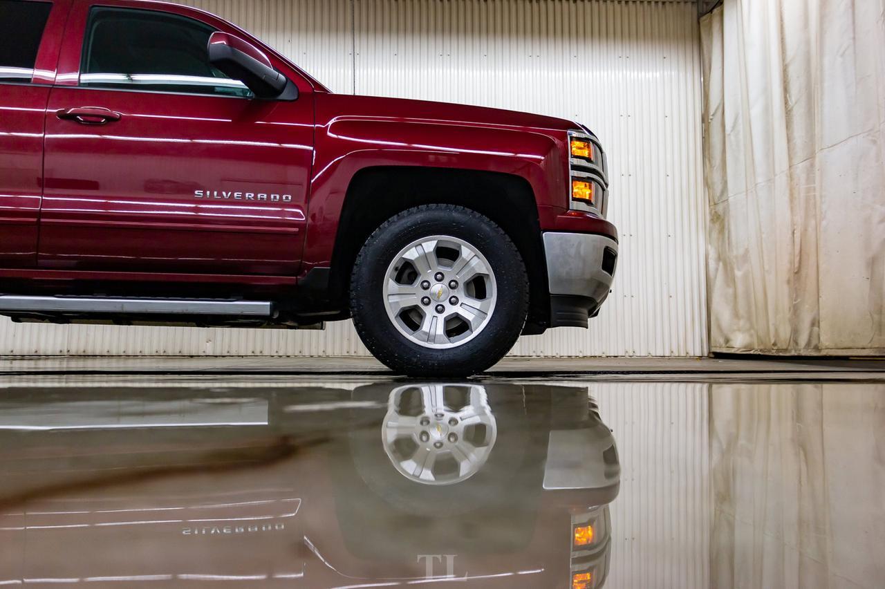 2015 Chevrolet Silverado 1500 4x4 Crew Cab LT Z71 BCam Red Deer AB