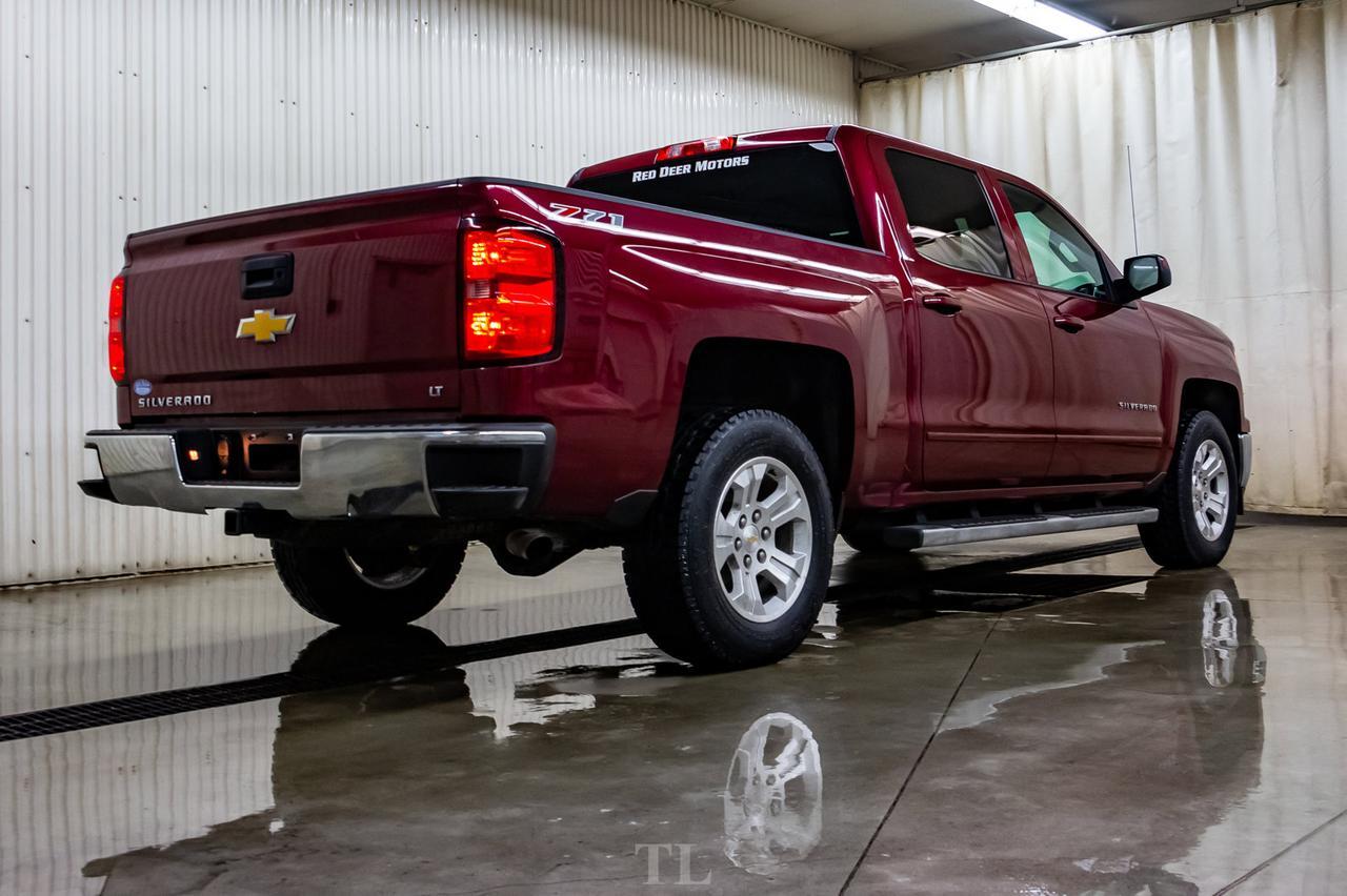 2015 Chevrolet Silverado 1500 4x4 Crew Cab LT Z71 BCam Red Deer AB