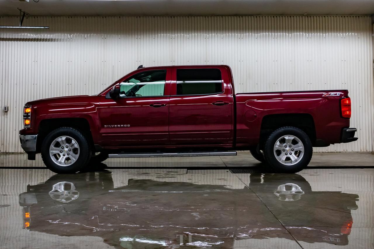 2015 Chevrolet Silverado 1500 4x4 Crew Cab LT Z71 BCam Red Deer AB