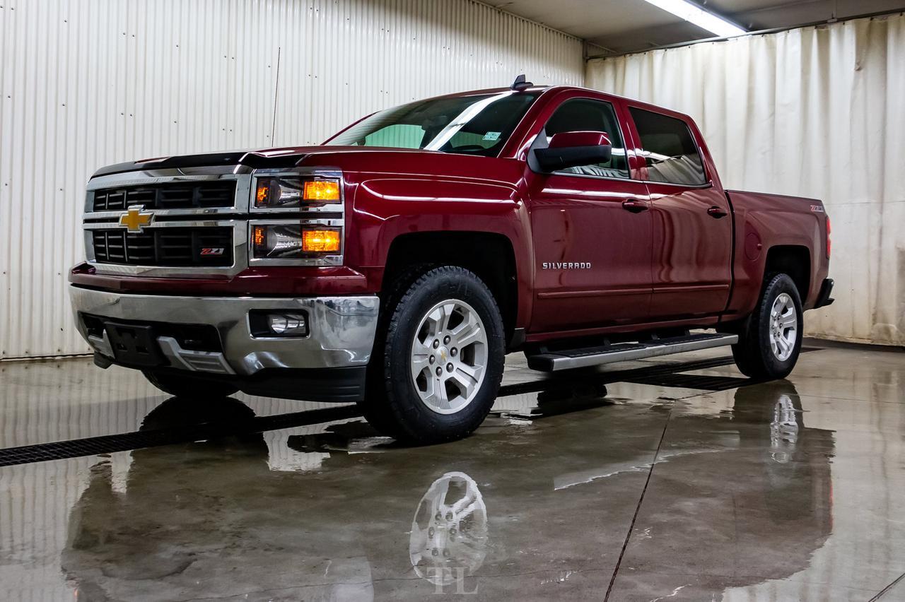 2015 Chevrolet Silverado 1500 4x4 Crew Cab LT Z71 BCam Red Deer AB