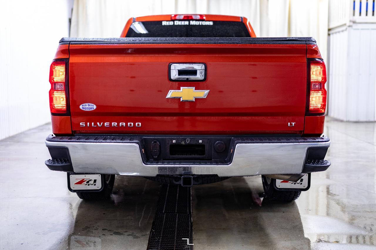 2015 Chevrolet Silverado 1500 4x4 Crew Cab LT Z71 Longbox BCam Red Deer AB