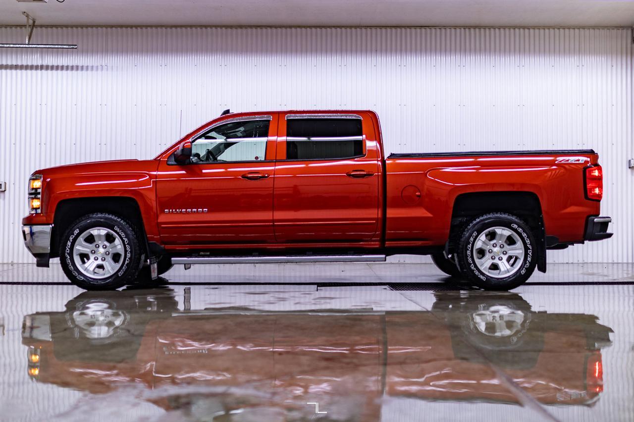 2015 Chevrolet Silverado 1500 4x4 Crew Cab LT Z71 Longbox BCam Red Deer AB