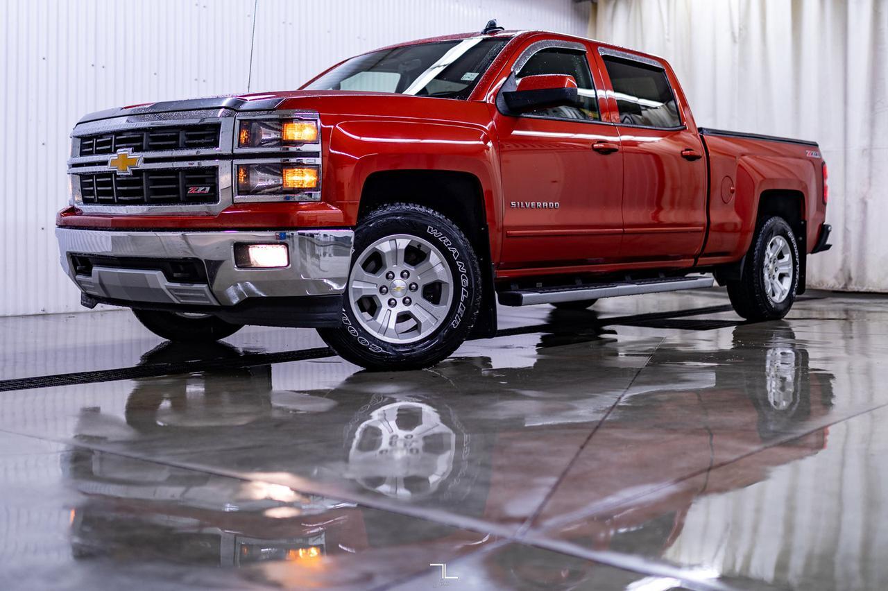 2015 Chevrolet Silverado 1500 4x4 Crew Cab LT Z71 Longbox BCam Red Deer AB