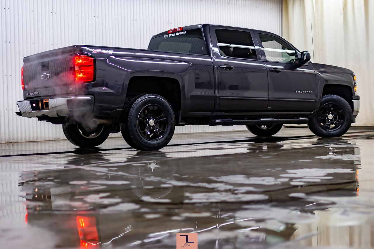 2015 Chevrolet Silverado 1500 4x4 Crew Cab LT Z71 Longbox Leather BCam Red Deer AB