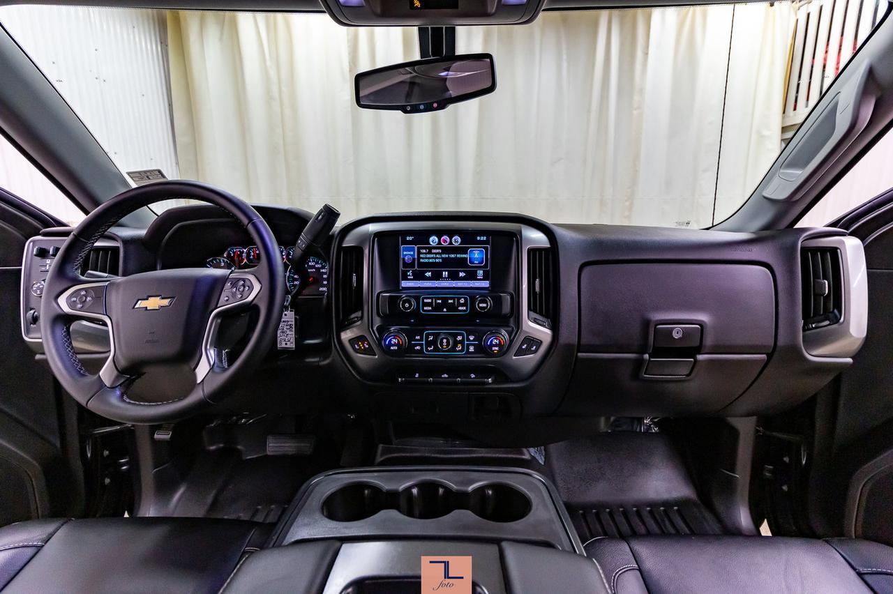 2015 Chevrolet Silverado 1500 4x4 Crew Cab LT Z71 Longbox Leather BCam Red Deer AB