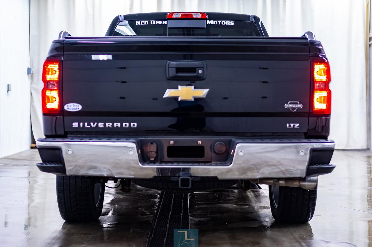 2015 Chevrolet Silverado 1500 4x4 Crew Cab LTZ GFX Ultimate Leather Roof Nav Red Deer AB