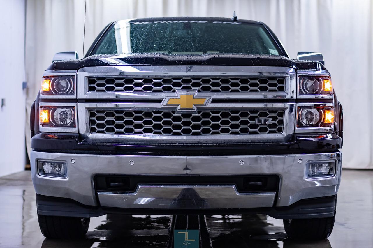 2015 Chevrolet Silverado 1500 4x4 Crew Cab LTZ GFX Ultimate Leather Roof Nav Red Deer AB