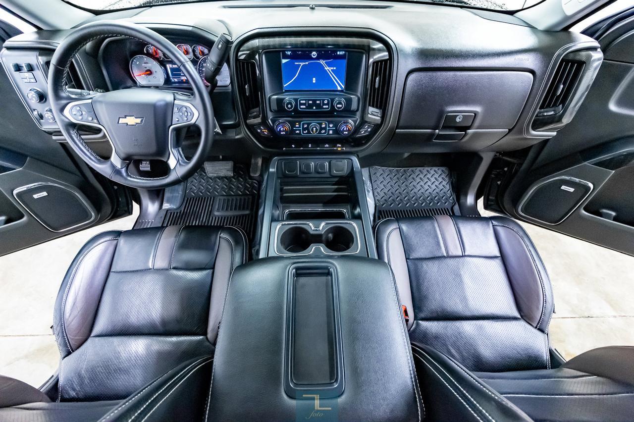 2015 Chevrolet Silverado 1500 4x4 Crew Cab LTZ GFX Ultimate Leather Roof Nav Red Deer AB