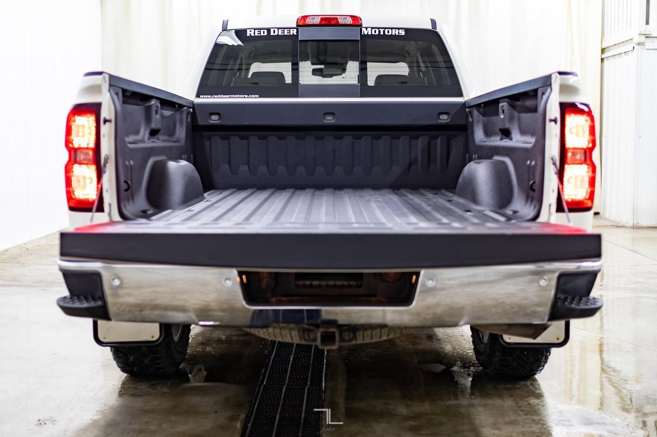 2015 Chevrolet Silverado 1500 4x4 Crew Cab LTZ Leather BCam Red Deer AB