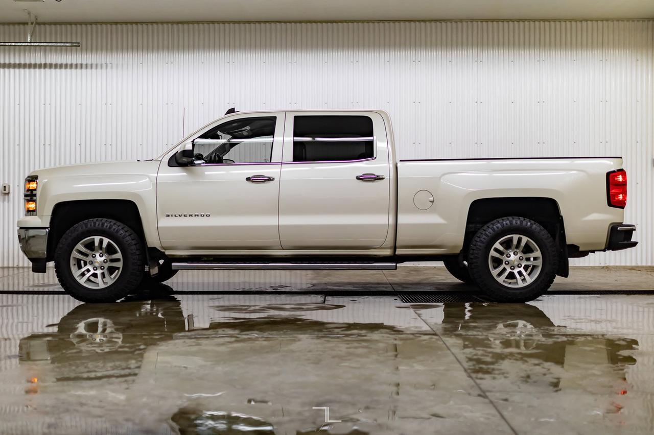 2015 Chevrolet Silverado 1500 4x4 Crew Cab LTZ Leather BCam Red Deer AB