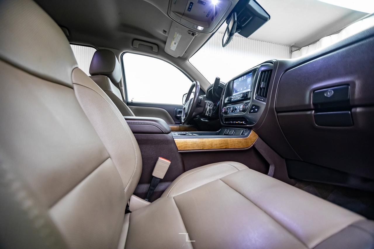 2015 Chevrolet Silverado 1500 4x4 Crew Cab LTZ Leather BCam Red Deer AB