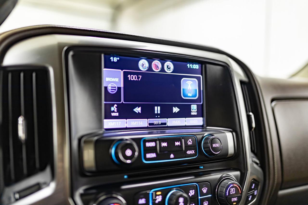 2015 Chevrolet Silverado 1500 4x4 Crew Cab LTZ Leather BCam Red Deer AB