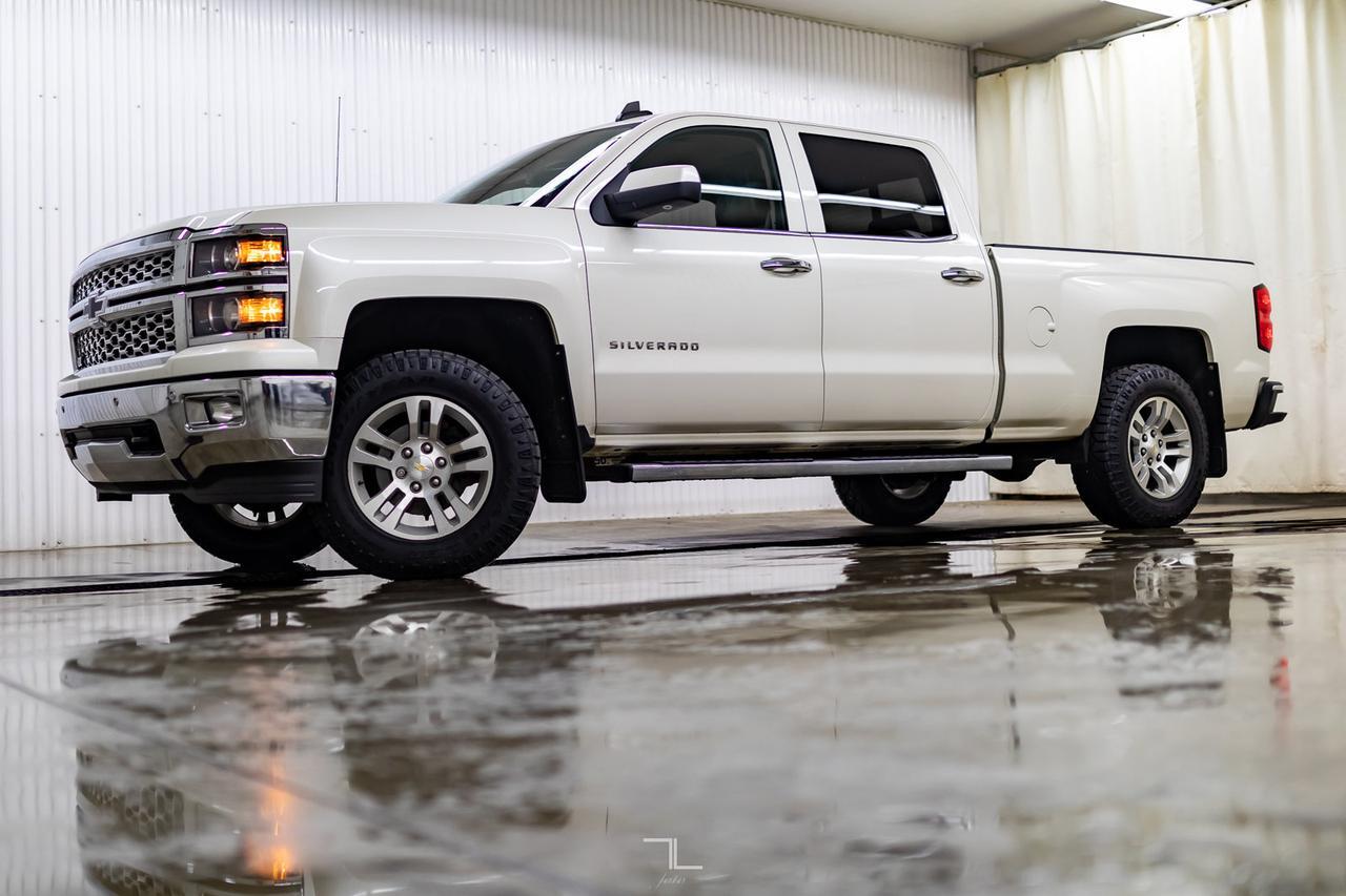 2015 Chevrolet Silverado 1500 4x4 Crew Cab LTZ Leather BCam Red Deer AB