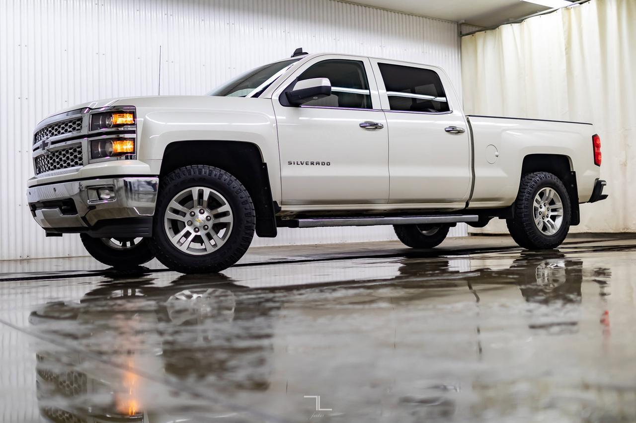 2015 Chevrolet Silverado 1500 4x4 Crew Cab LTZ Leather BCam Red Deer AB