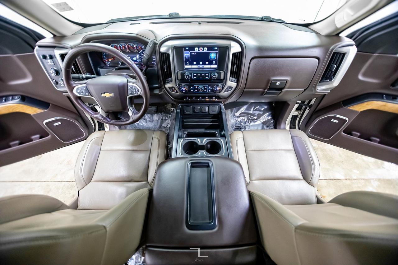 2015 Chevrolet Silverado 1500 4x4 Crew Cab LTZ Leather BCam Red Deer AB