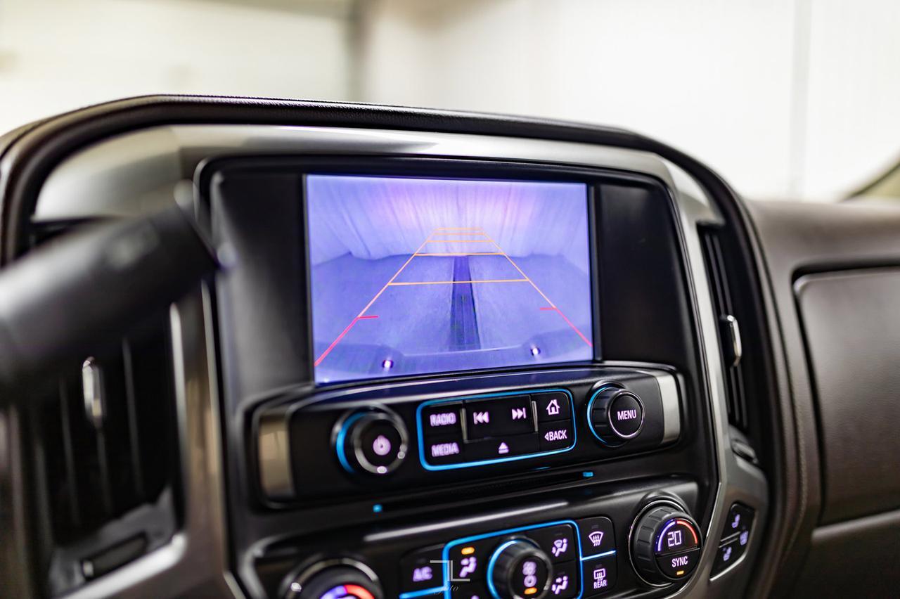 2015 Chevrolet Silverado 1500 4x4 Crew Cab LTZ Leather BCam Red Deer AB