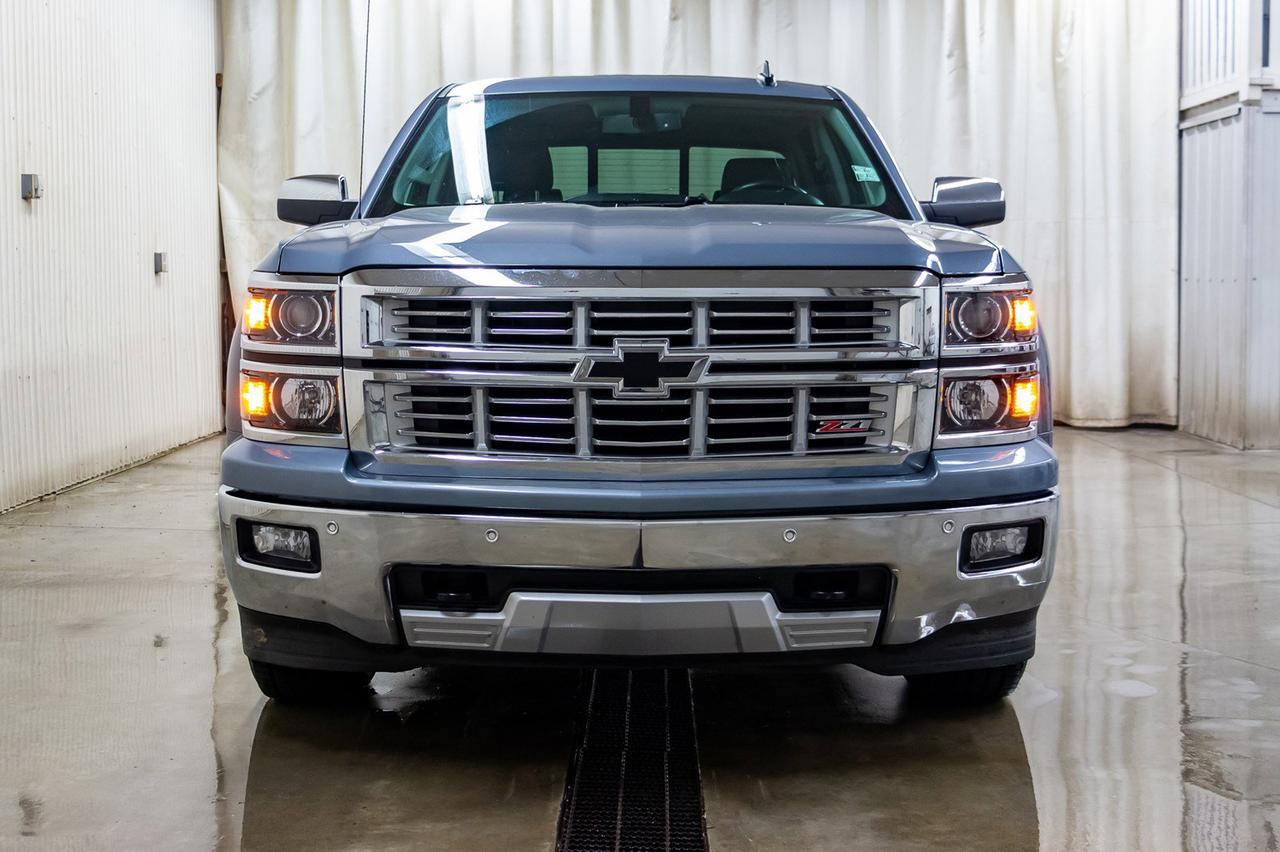 2015 Chevrolet Silverado 1500 4x4 Crew Cab LTZ Z71 Leather Roof Nav Red Deer AB
