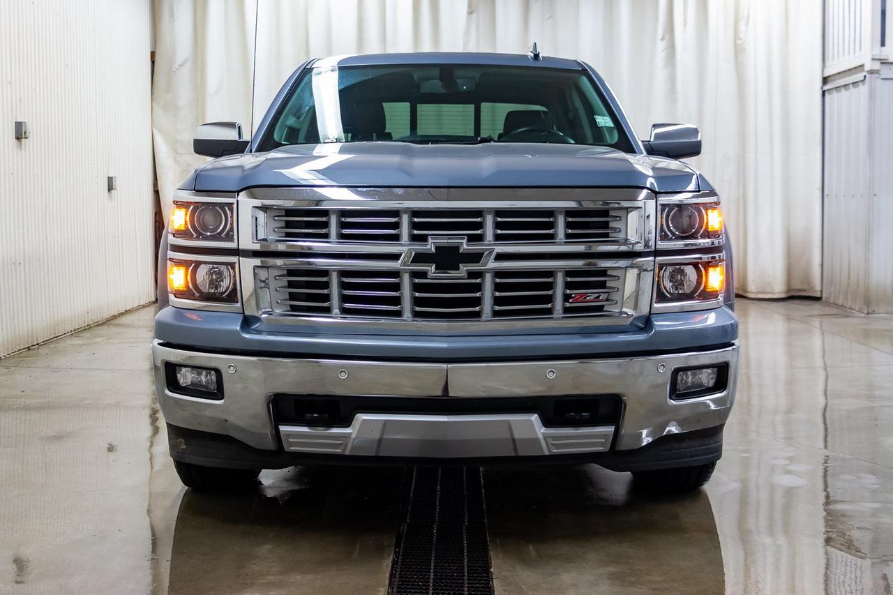 2015 Chevrolet Silverado 1500 4x4 Crew Cab LTZ Z71 Leather Roof Nav Red Deer AB