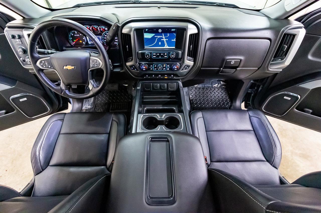 2015 Chevrolet Silverado 1500 4x4 Crew Cab LTZ Z71 Leather Roof Nav Red Deer AB