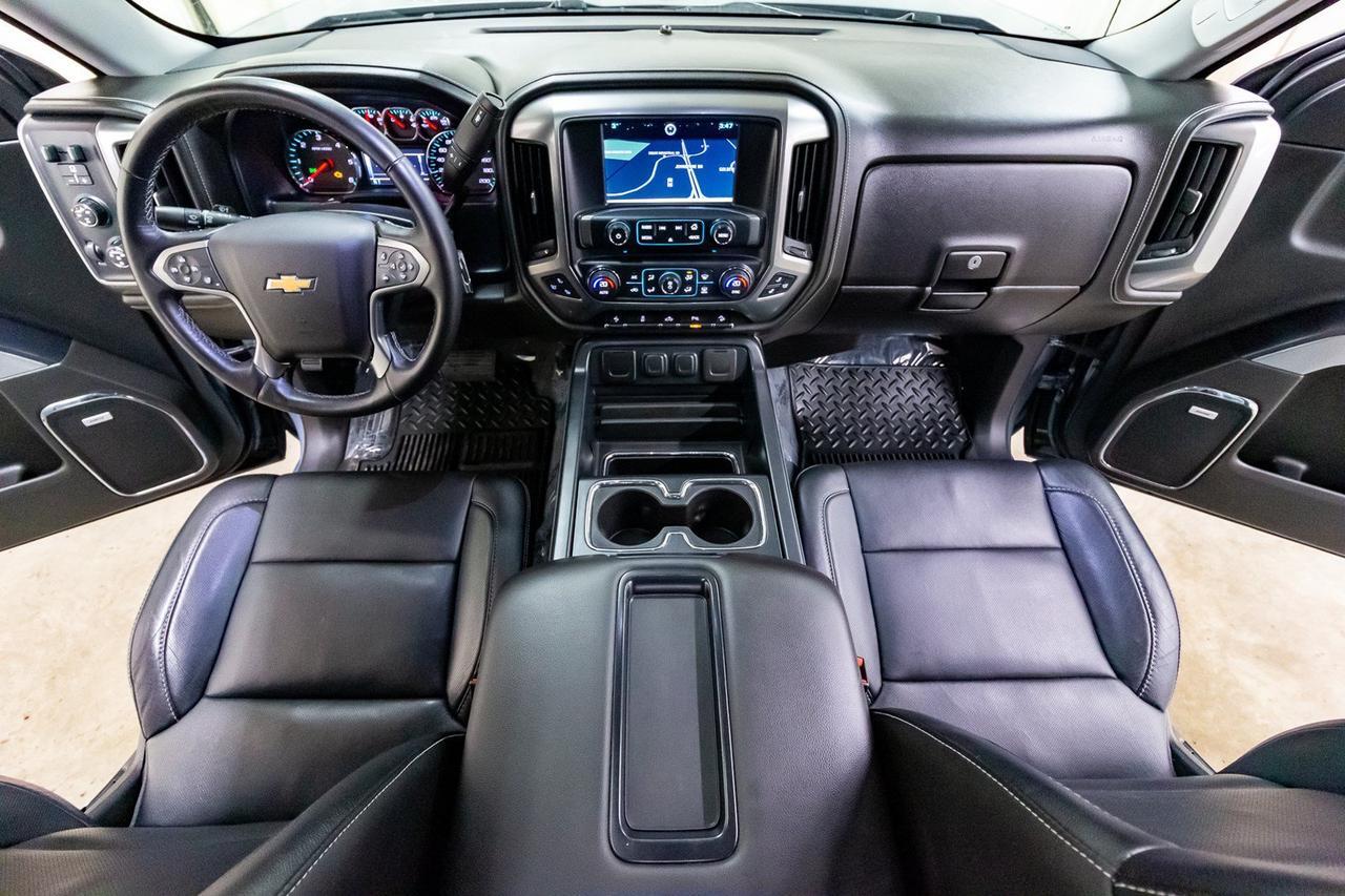 2015 Chevrolet Silverado 1500 4x4 Crew Cab LTZ Z71 Leather Roof Nav Red Deer AB
