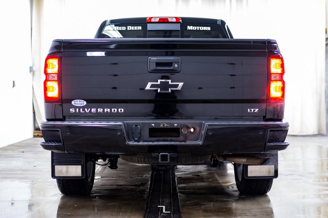 2015 Chevrolet Silverado 1500 4x4 Crew Cab LTZ Z71 Leather Roof Nav Red Deer AB