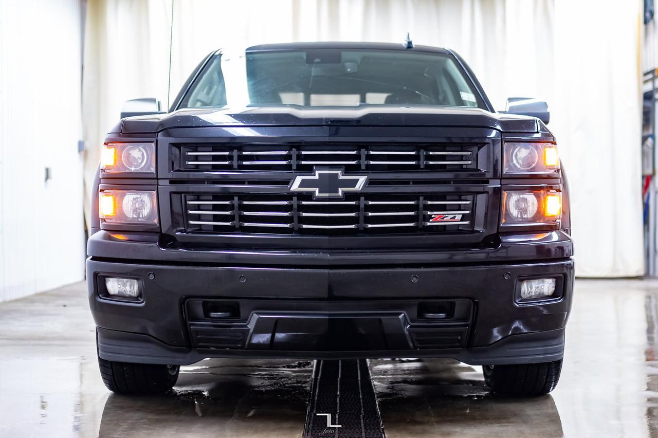 2015 Chevrolet Silverado 1500 4x4 Crew Cab LTZ Z71 Leather Roof Nav Red Deer AB