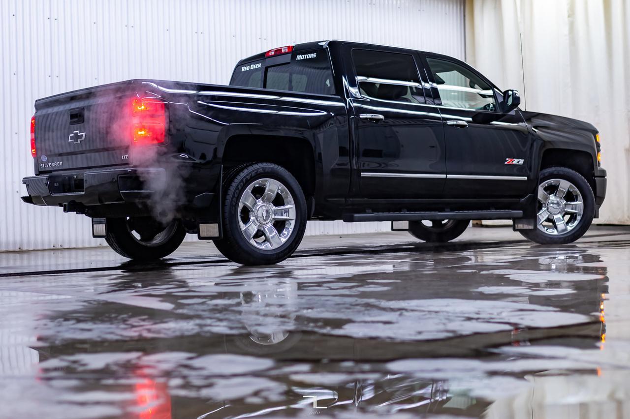 2015 Chevrolet Silverado 1500 4x4 Crew Cab LTZ Z71 Leather Roof Nav Red Deer AB