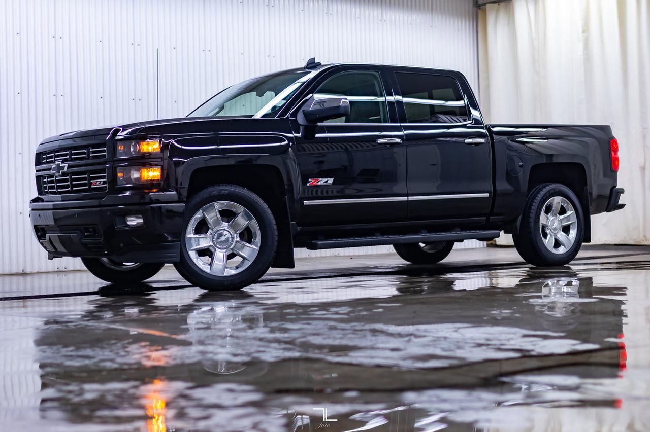 2015 Chevrolet Silverado 1500 4x4 Crew Cab LTZ Z71 Leather Roof Nav Red Deer AB