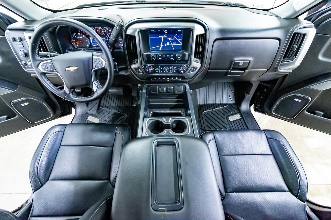 2015 Chevrolet Silverado 1500 4x4 Crew Cab LTZ Z71 Leather Roof Nav Red Deer AB