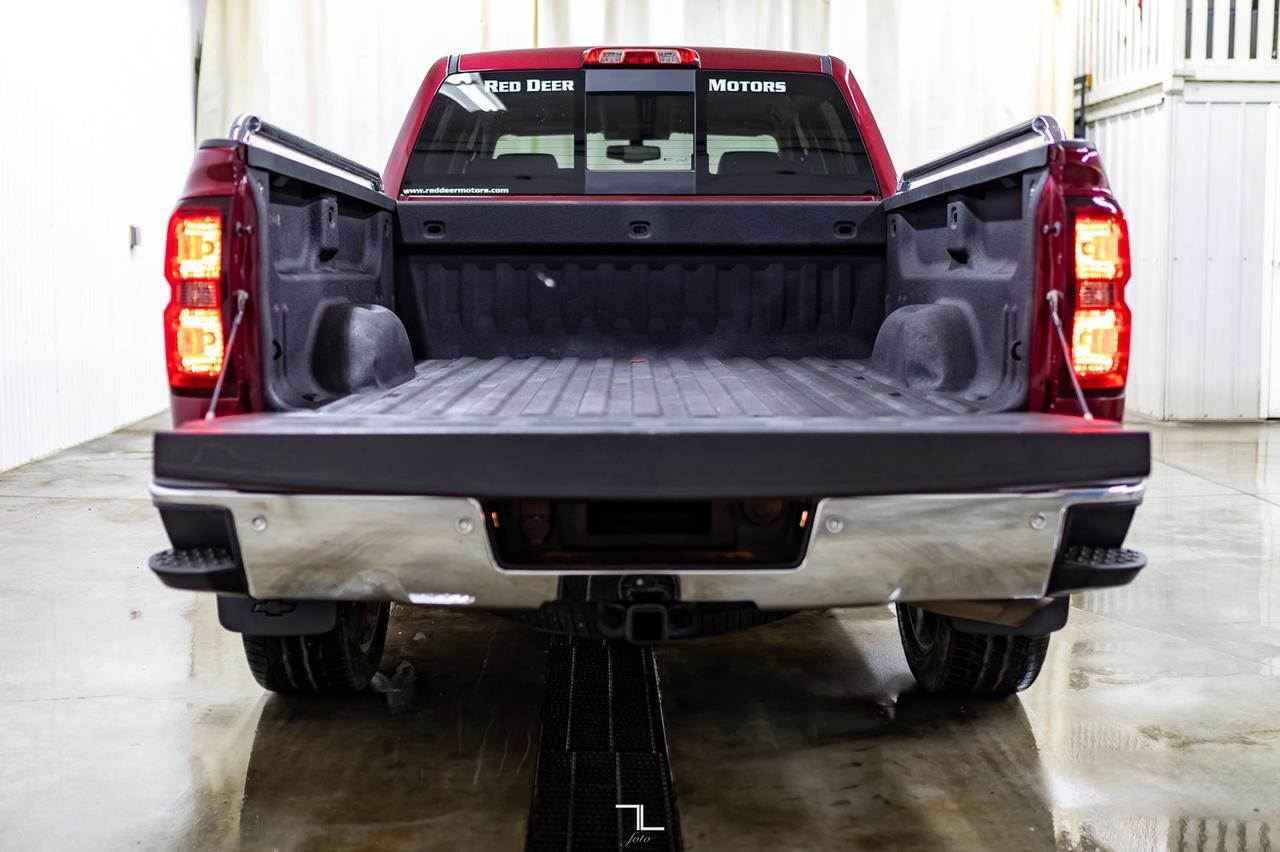 2015 Chevrolet Silverado 1500 4x4 Crew Cab LTZ Z71 Longbox Leather Nav BCam Red Deer AB