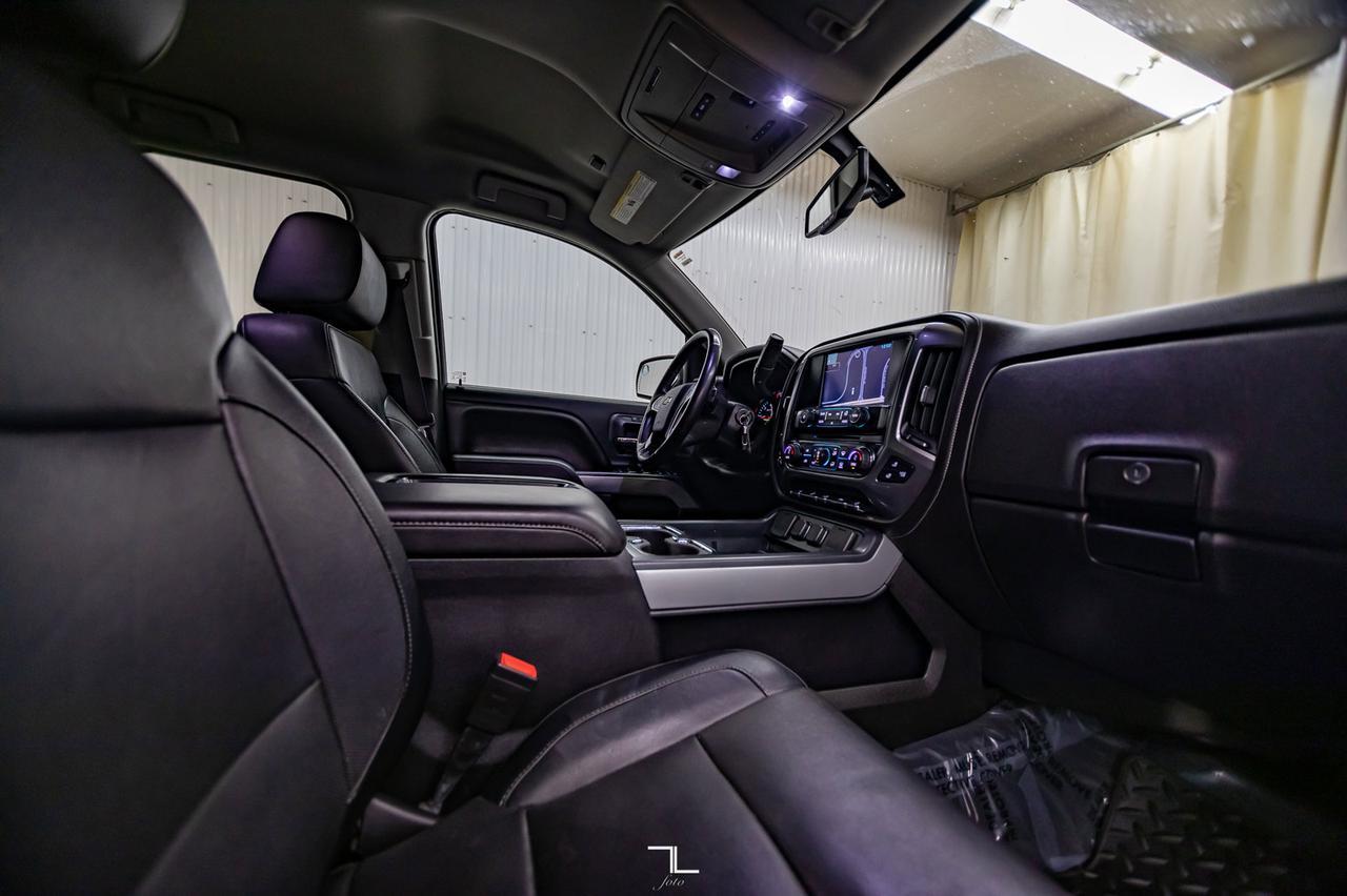 2015 Chevrolet Silverado 1500 4x4 Crew Cab LTZ Z71 Longbox Leather Nav BCam Red Deer AB