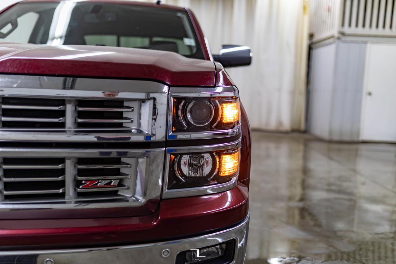 2015 Chevrolet Silverado 1500 4x4 Crew Cab LTZ Z71 Longbox Leather Nav BCam Red Deer AB