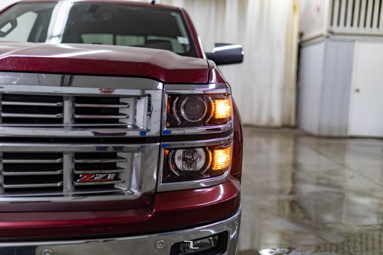 2015 Chevrolet Silverado 1500 4x4 Crew Cab LTZ Z71 Longbox Leather Nav BCam Red Deer AB