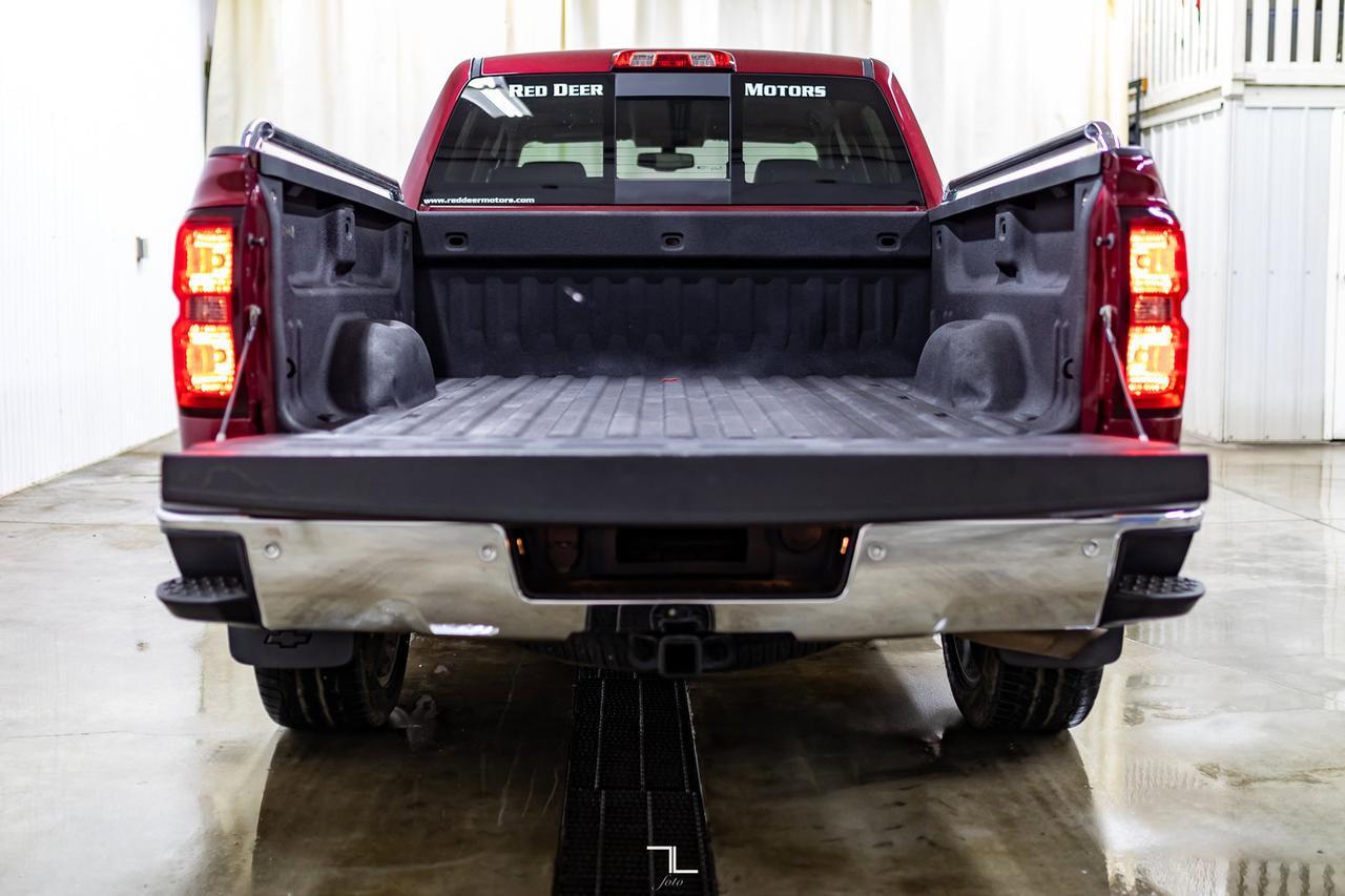 2015 Chevrolet Silverado 1500 4x4 Crew Cab LTZ Z71 Longbox Leather Nav BCam Red Deer AB