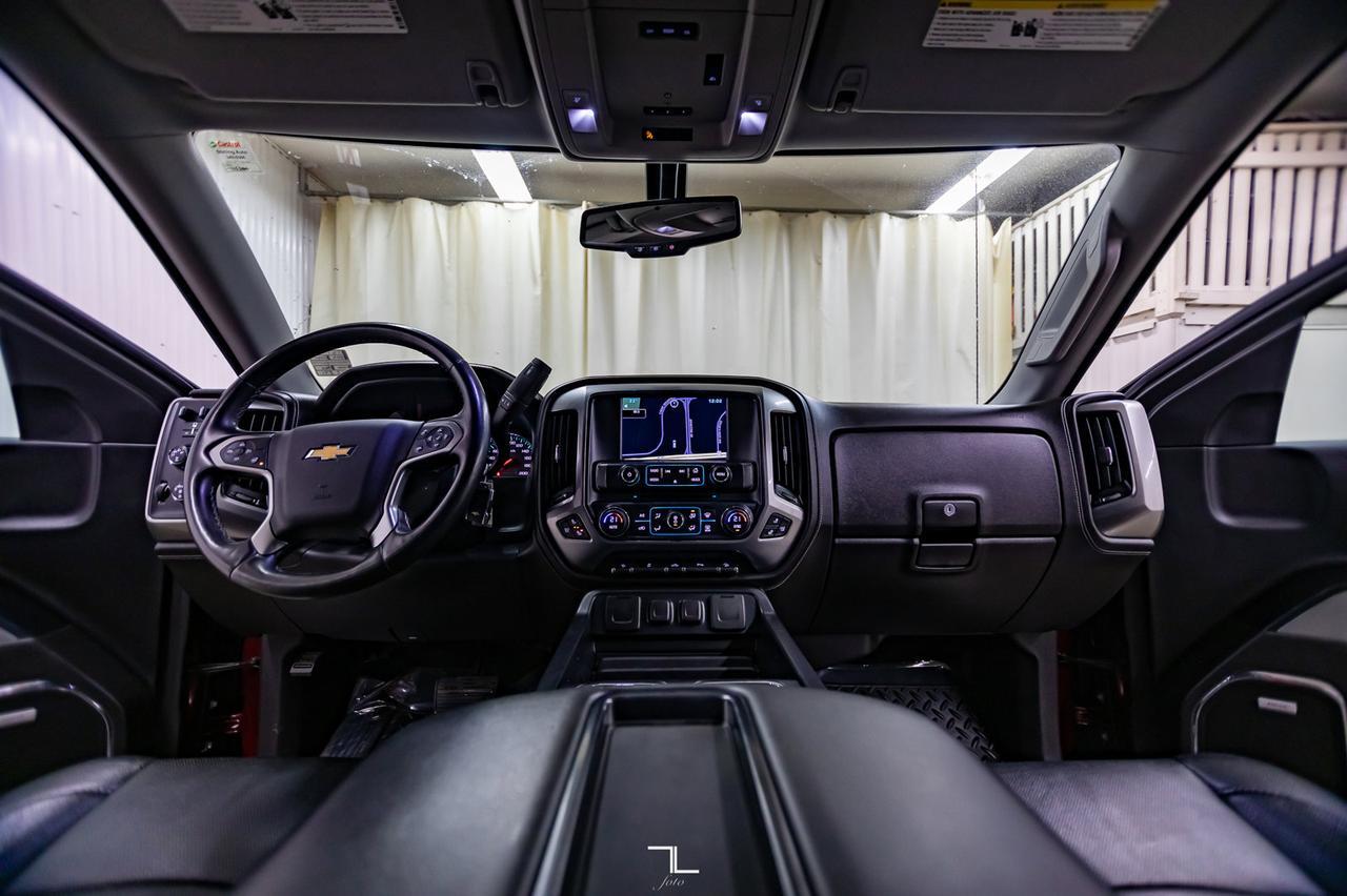 2015 Chevrolet Silverado 1500 4x4 Crew Cab LTZ Z71 Longbox Leather Nav BCam Red Deer AB